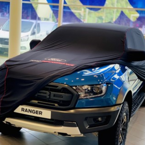 Zaščitna folija premium črna, z belim logotipom Ford in logotipom Ford Performance